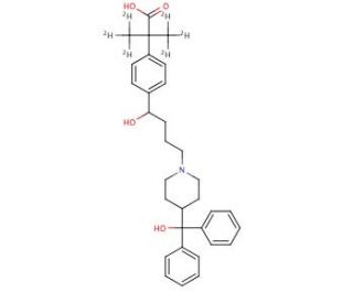 Fexofenadine-d6 (CAS 548783-71-7) - chemical structure image