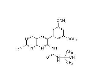 FGF Receptor Tyrosine Kinase Inhibitor (CAS 192705-79-6) - chemical structure image