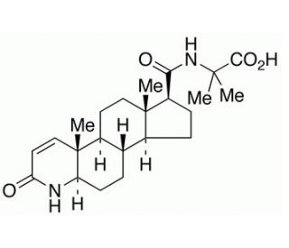 Finasteride Carboxylic Acid (CAS 116285-37-1) - chemical structure image