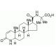 Finasteride Carboxylic Acid (CAS 116285-37-1) - chemical structure image