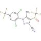 Fipronil (CAS 120068-37-3) - chemical structure image