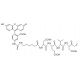 FITC-C6-DEVD-FMK - chemical structure image