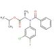 Flamprop-M-isopropyl (CAS 57973-67-8) - chemical structure image