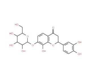 Flavanomarein (CAS 577-38-8) - chemical structure image