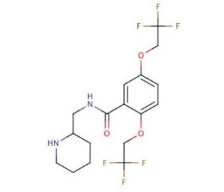 Flecainide (CAS 54143-55-4) - chemical structure image
