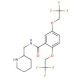 Flecainide (CAS 54143-55-4) - chemical structure image