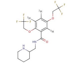Flecainide-d3 (CAS 127413-31-4) - chemical structure image