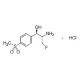 Florfenicol Amine Hydrochloride (CAS 108656-33-3�) - chemical structure image