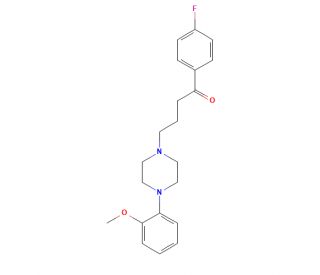 Fluanisone (CAS 1480-19-9) - chemical structure image