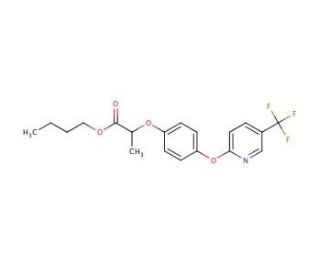 Fluazifop-butyl (CAS 69806-50-4) - chemical structure image
