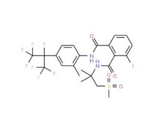 Flubendiamide (CAS 272451-65-7) - chemical structure image