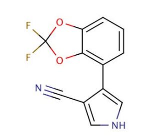 Fludioxonil (CAS 131341-86-1) - chemical structure image