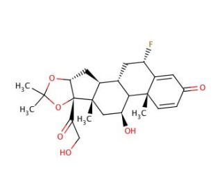 Flunisolide (CAS 3385-03-3) - chemical structure image