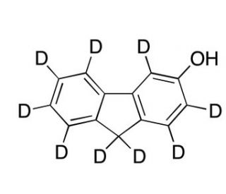 Fluoren-3-ol-d9 - chemical structure image