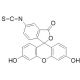 Fluorescein isothiocyanate isomer I (CAS 3326-32-7) - chemical structure image 