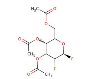 Fluoro 2-Deoxy-2-fluoro-3,4,6-tri-O-acetyl-D-mannopyranoside - chemical structure image