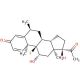 Fluorometholone (CAS 426-13-1) - chemical structure image