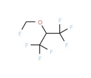 Fluoromethyl 1,1,1,3,3,3-hexafluoroisopropyl ether (CAS 28523-86-6) - chemical structure image