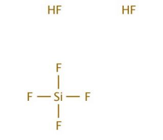 Fluosilicic acid (CAS 16961-83-4) - chemical structure image