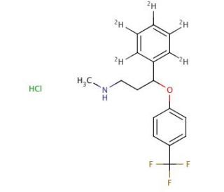 Fluoxetine-d5 Hydrochloride (CAS 1173020-43-3) - chemical structure image