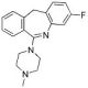 Fluperlapine (CAS 67121-76-0) - chemical structure image