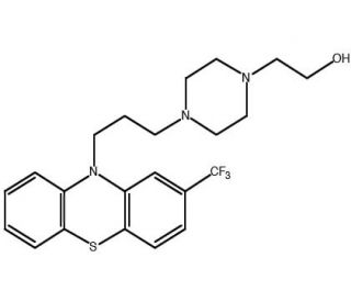 Fluphenazine Hydrochloride (CAS 146-56-5) - chemical structure image