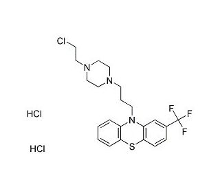 Fluphenazine-N-2-chloroethane&middot;2HCl (CAS 83016-35-7) - chemical structure image