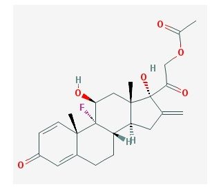 Fluprednidene Acetate - chemical structure image