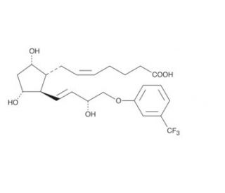 (&plus;)-Fluprostenol (CAS 54276-17-4) - chemical structure image