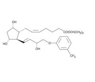 Fluprostenol isopropyl ester (CAS 157283-68-6) - chemical structure image
