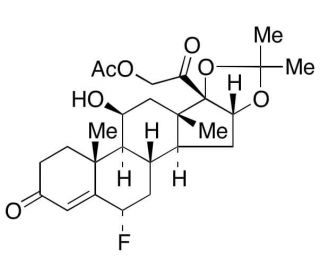 Flurandrenolone Acetate - chemical structure image