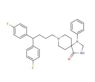 Fluspirilene (CAS 1841-19-6) - chemical structure image
