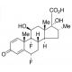 Fluticasone 17β-Carboxylic Acid (CAS 28416-82-2) - chemical structure image