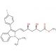 Fluvastatin Methyl Ester - chemical structure image