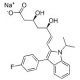 Fluvastatin, Sodium Salt (CAS 93957-55-2) - chemical structure image