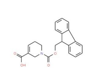 Fmoc-1,2,5,6-tetrahydropyridine-3-carboxylic acid - chemical structure image
