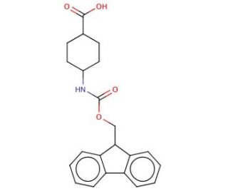 Fmoc-1,4-cis-ACHC-OH (CAS 147900-45-6) - chemical structure image