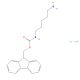 Fmoc-1,5-diaminopentane hydrochloride (CAS 118119-32-7) - chemical structure image