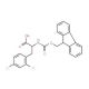 Fmoc-2,4-dichloro-D-phenylalanine (CAS 352351-61-2) - chemical structure image