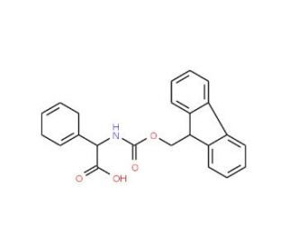Fmoc-2,5-dihydro-D-phenylglycine - chemical structure image