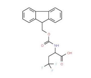 Fmoc-2-amino-4,4,4-trifluorobutyric acid - chemical structure image
