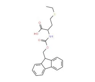 Fmoc-2-amino-4-(ethylthio)butyric acid - chemical structure image