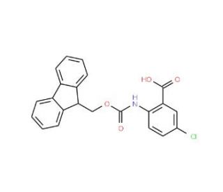 Fmoc-2-amino-5-chlorobenzoic acid - chemical structure image