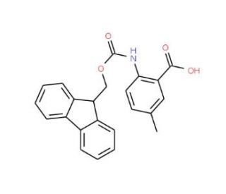 Fmoc-2-amino-5-methylbenzoic acid - chemical structure image