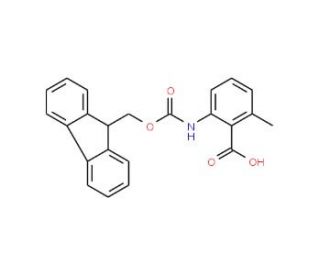 Fmoc-2-amino-6-methylbenzoic acid - chemical structure image