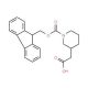 Fmoc-2-(piperidine-3-yl)acetic acid (CAS 885951-96-2) - chemical structure image