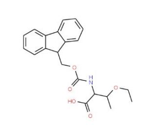 Fmoc-(2S,3S)-2-amino-3-ethoxybutanoic acid - chemical structure image