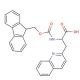 Fmoc-3-(2-quinolyl)-DL-Ala-OH (CAS 401514-70-3) - chemical structure image