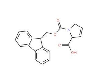 Fmoc-3,4-dehydroPro-OH (CAS 135837-63-7) - chemical structure image