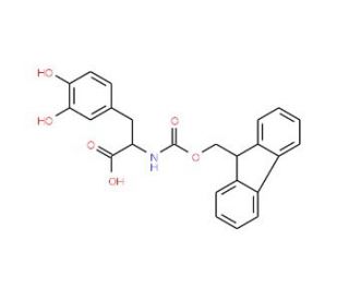 Fmoc-3,4-dihydroxy-L-phenylalanine - chemical structure image